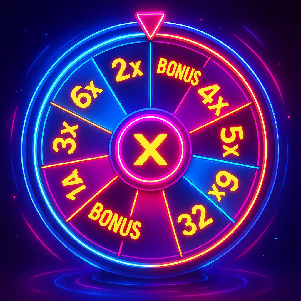 Screenshot of the Crazy Time slot game